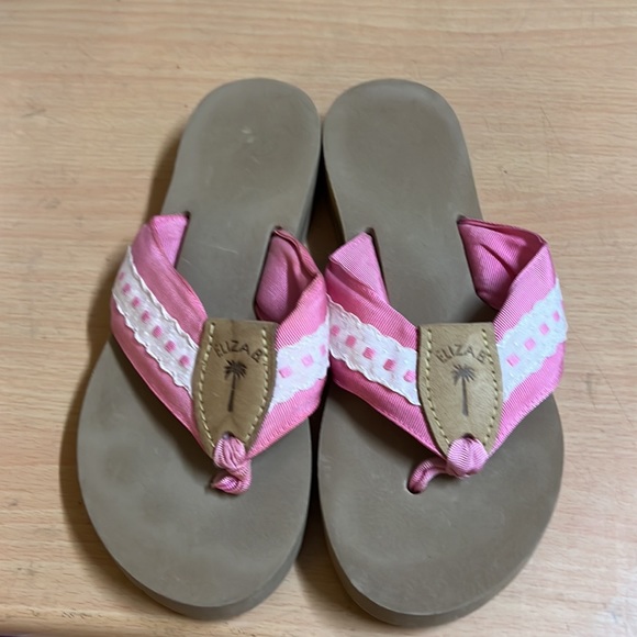 Eliza B Flip Flop Sandal Pink 6 - Picture 5 of 7